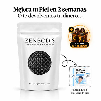 Toalla Exfoliante Anti Bacterias ZenBodis™