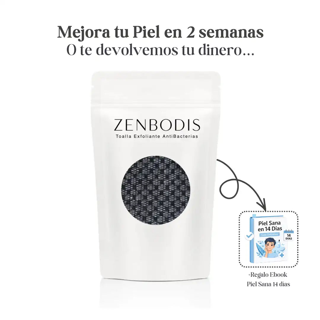 Toalla Exfoliante Anti Bacterias ZenBodis™