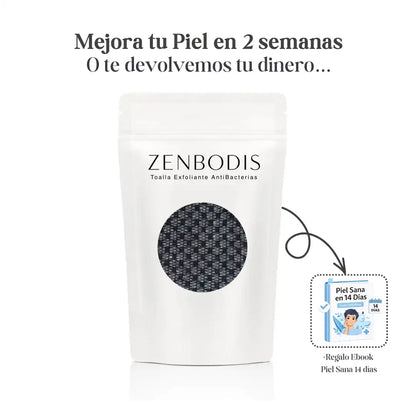 Toalla Exfoliante Anti Bacterias ZenBodis™