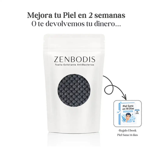 Toalla Exfoliante Anti Bacterias ZenBodis™