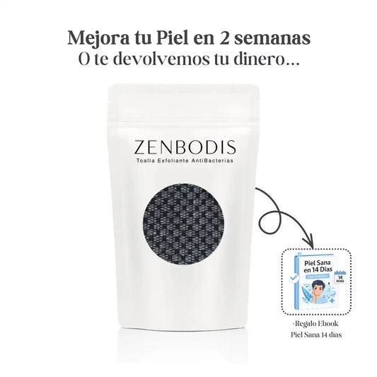 Toalla Exfoliante Anti Bacterias ZenBodis™