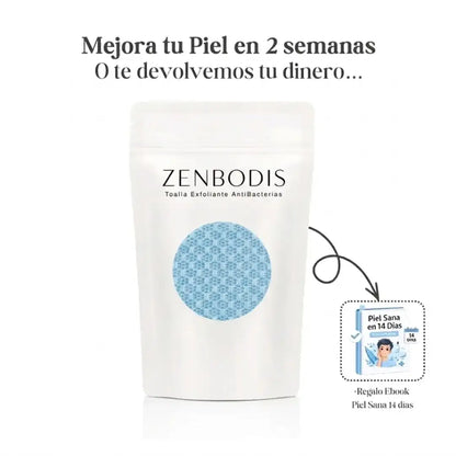 Toalla Exfoliante Anti Bacterias ZenBodis™