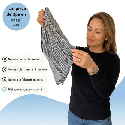 Toalla Exfoliante Anti Bacterias ZenBodis™