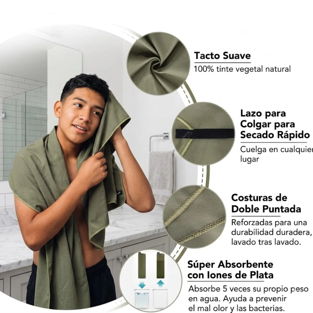 Toalla Secado AntiBacterias ZenBodis