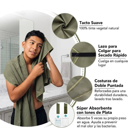Toalla Secado AntiBacterias ZenBodis